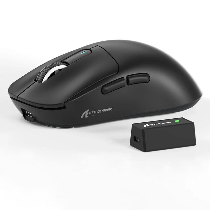 Бездротова ігрова миша Attack Shark X3 Pro Wireless 8K з сенсором PixArt 3395 
